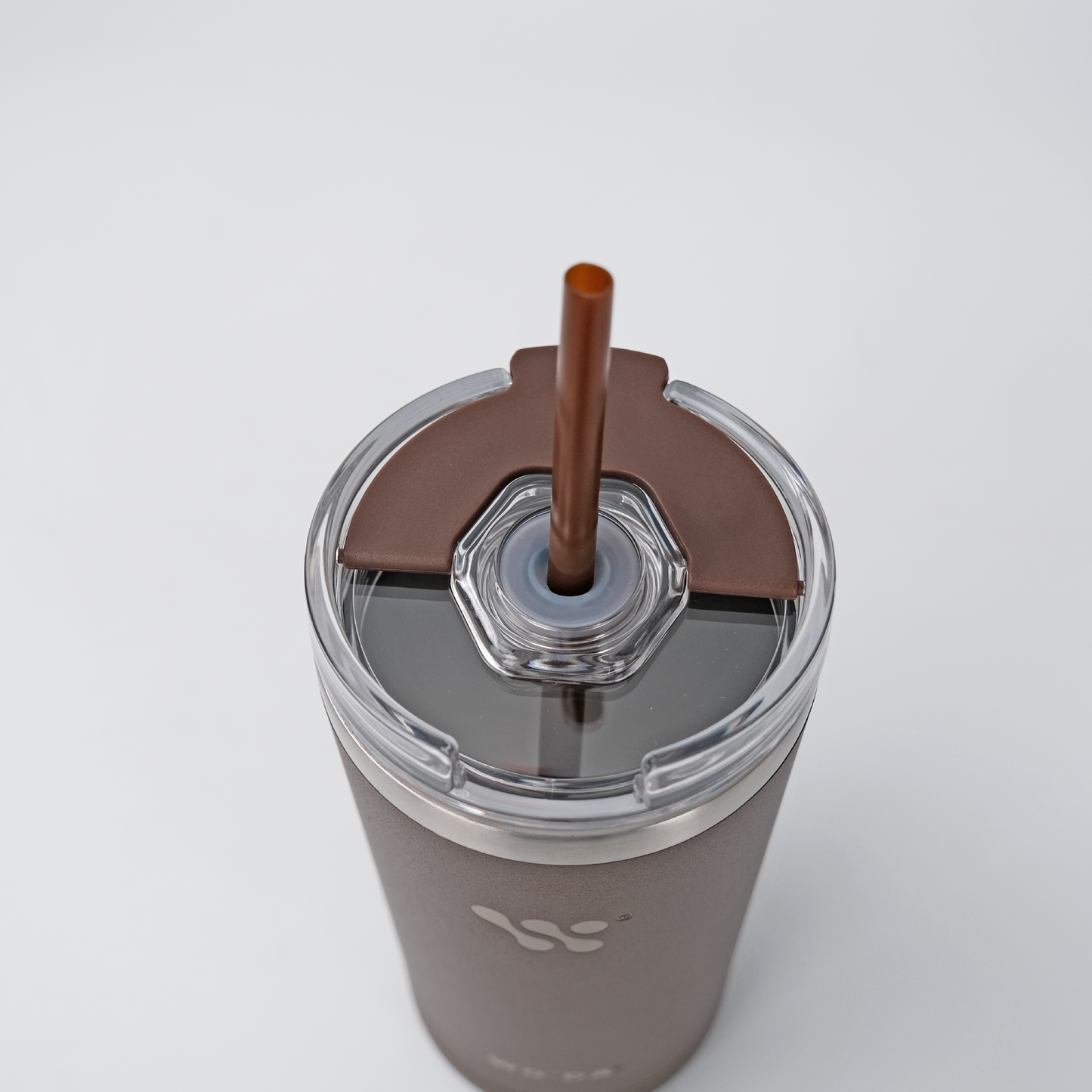 Straw Lid Mocha 16oz