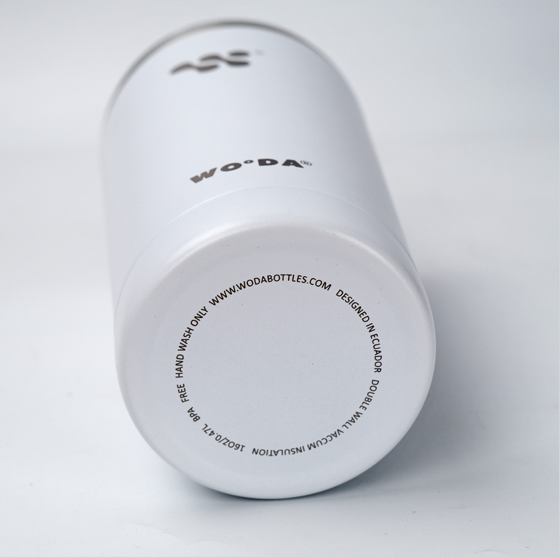 Flip Lid White 16oz