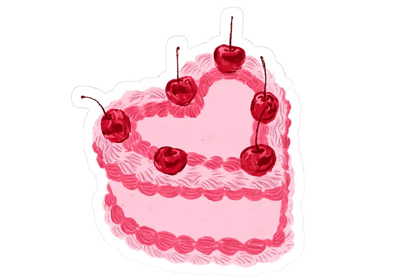 Fourth Valentine Sticker